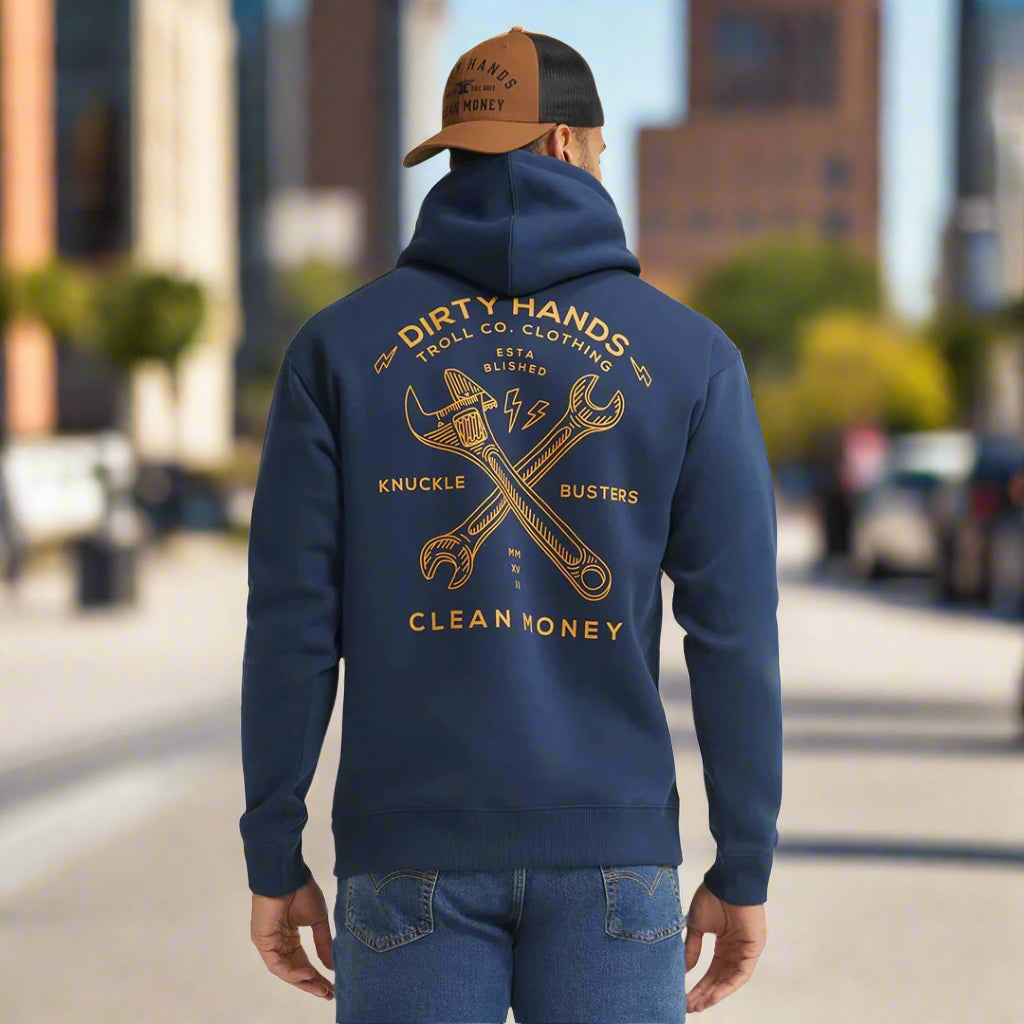 DHCM Twisting Wrenches Hoodie - Trendy Pullover Sweatshirt for Men & Women - Perfect for Mechanics, DIY Enthusiasts & Streetwear Fashion - Great for Work, Casual Wear & Outdoor Activities