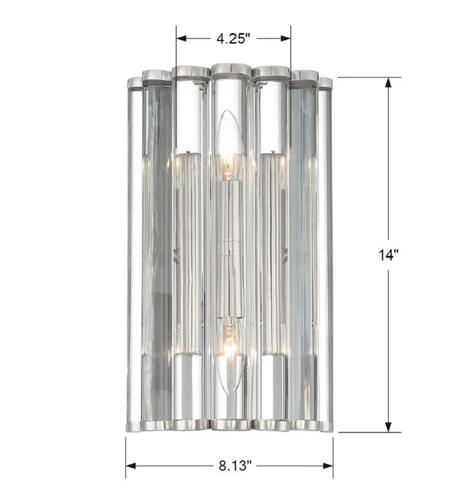 Modern LED Wall Sconce Light Fixture - Dimmable Indoor/Outdoor Lighting for Bedroom, Living Room, Hallway & Patio - Elegant Home Decor with Easy Installation