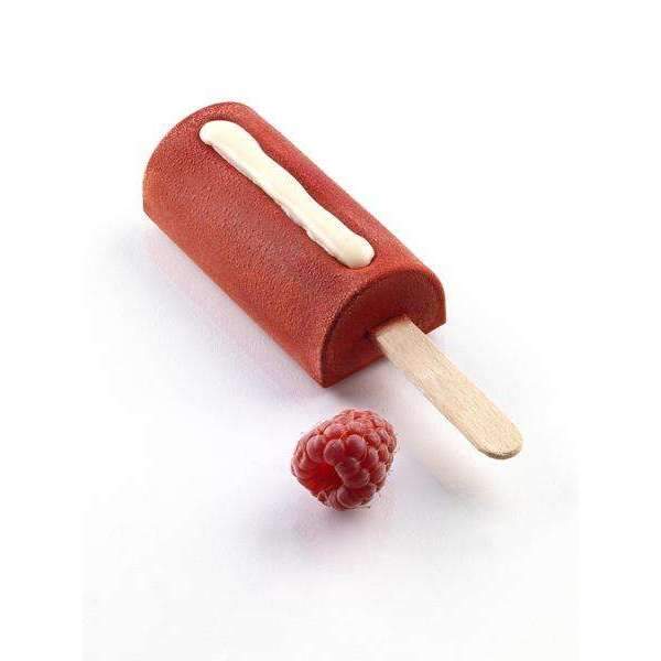 Silikomart Mini Chic Ice Cream Mold - Premium Silicone Dessert Molds for Homemade Gelato, Sorbet, and Frozen Treats - Perfect for Parties, Baking, and DIY Desserts