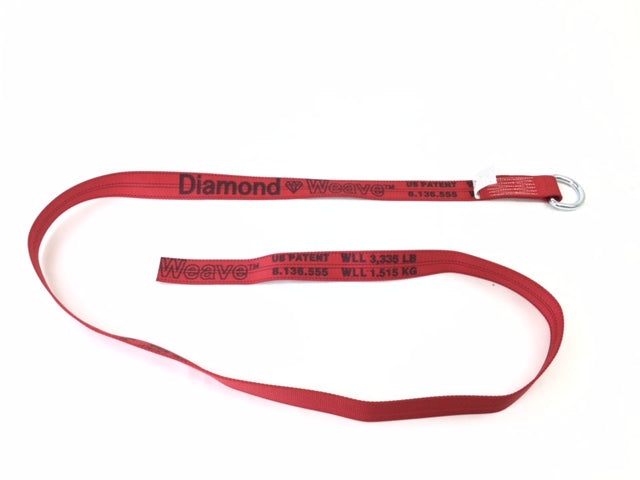 2-Pack 8' Diamond Weave Lasso Wheel Lift Straps with D-Rings - Heavy Duty Towing & Recovery Straps for Trucks, ATVs, and Off-Road Vehicles (8-Pack)