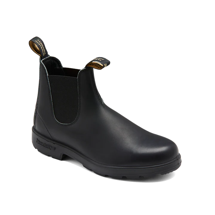 Blundstone 510 Original Black Leather Chelsea Boots for Men & Women - Comfortable Slip-On Ankle Boots for Work, Outdoor & Casual Wear
