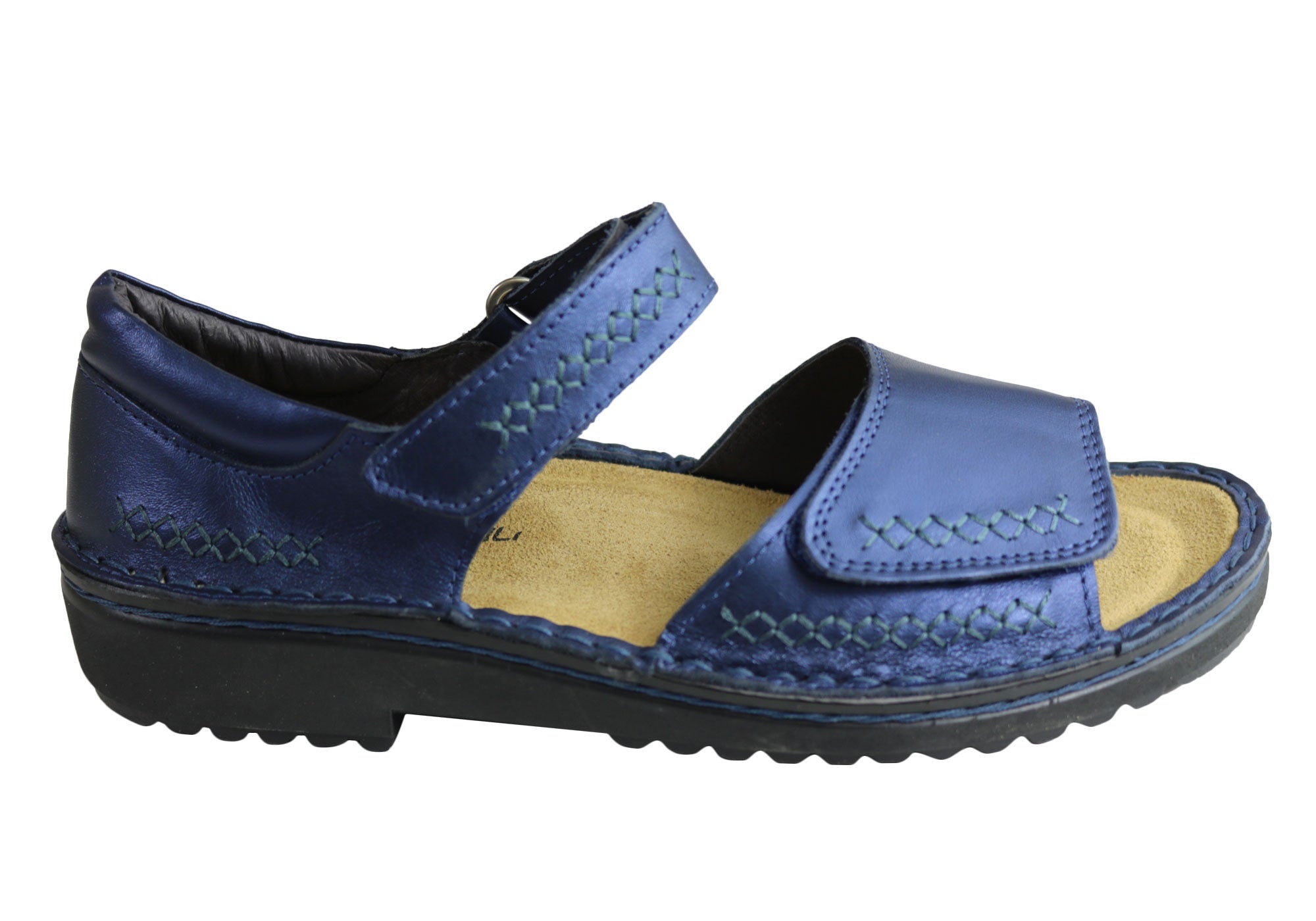 Naot Norel Women's Comfort Cushioned Orthotic Friendly Leather Sandals - Supportive Walking Shoes for Travel, Work & Everyday Wear