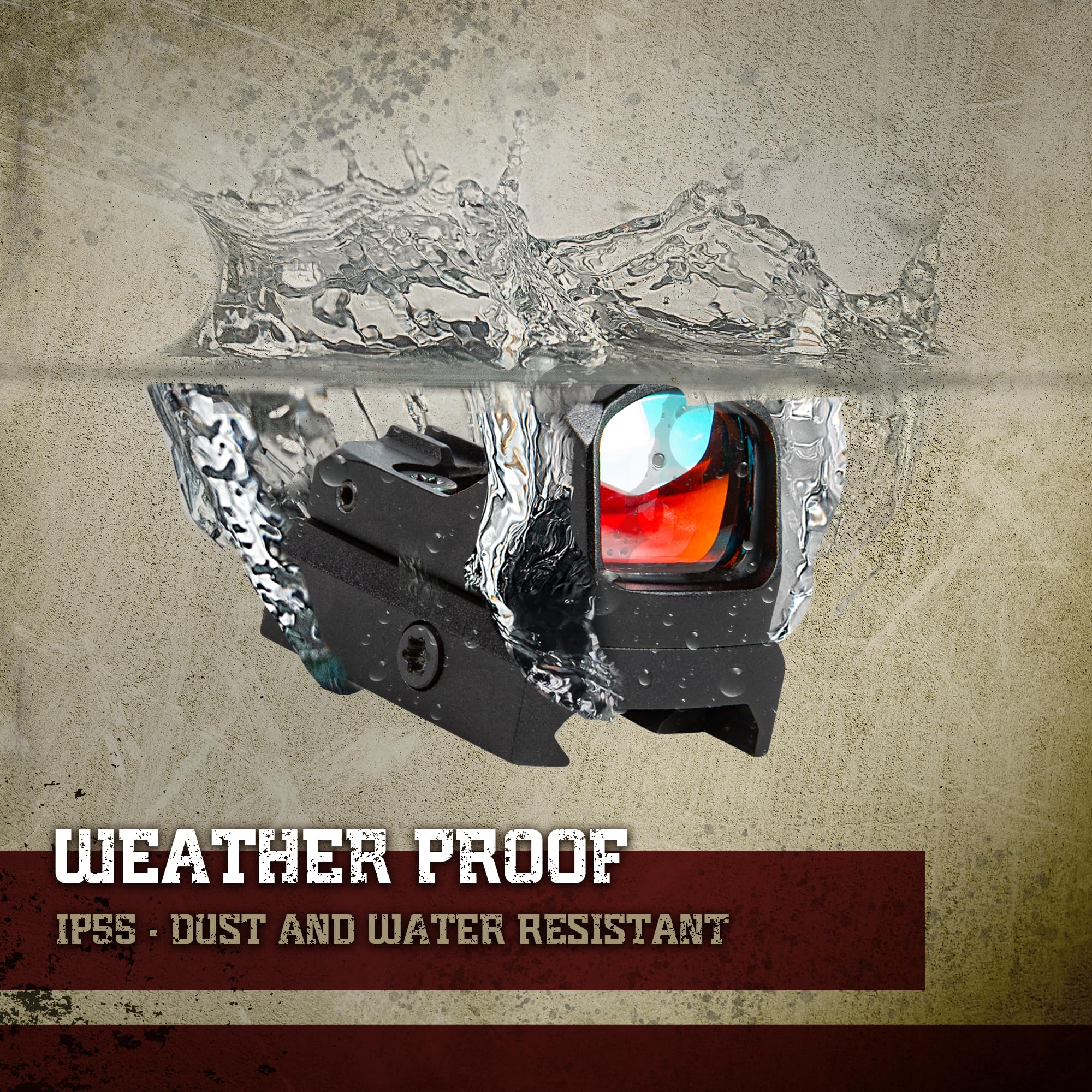 Sightmark Mini Shot A-Spec Reflex Sight - Red Dot Sight for Pistols & Rifles | Quick Target Acquisition | Hunting, Shooting Range & Home Defense Optics
