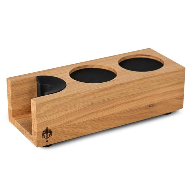 Eureka Coffee Tamping Station - Professional Espresso Tamper Stand with Silicone Mat for Baristas & Home Brewing - Perfect for Espresso Machines & Coffee Shops