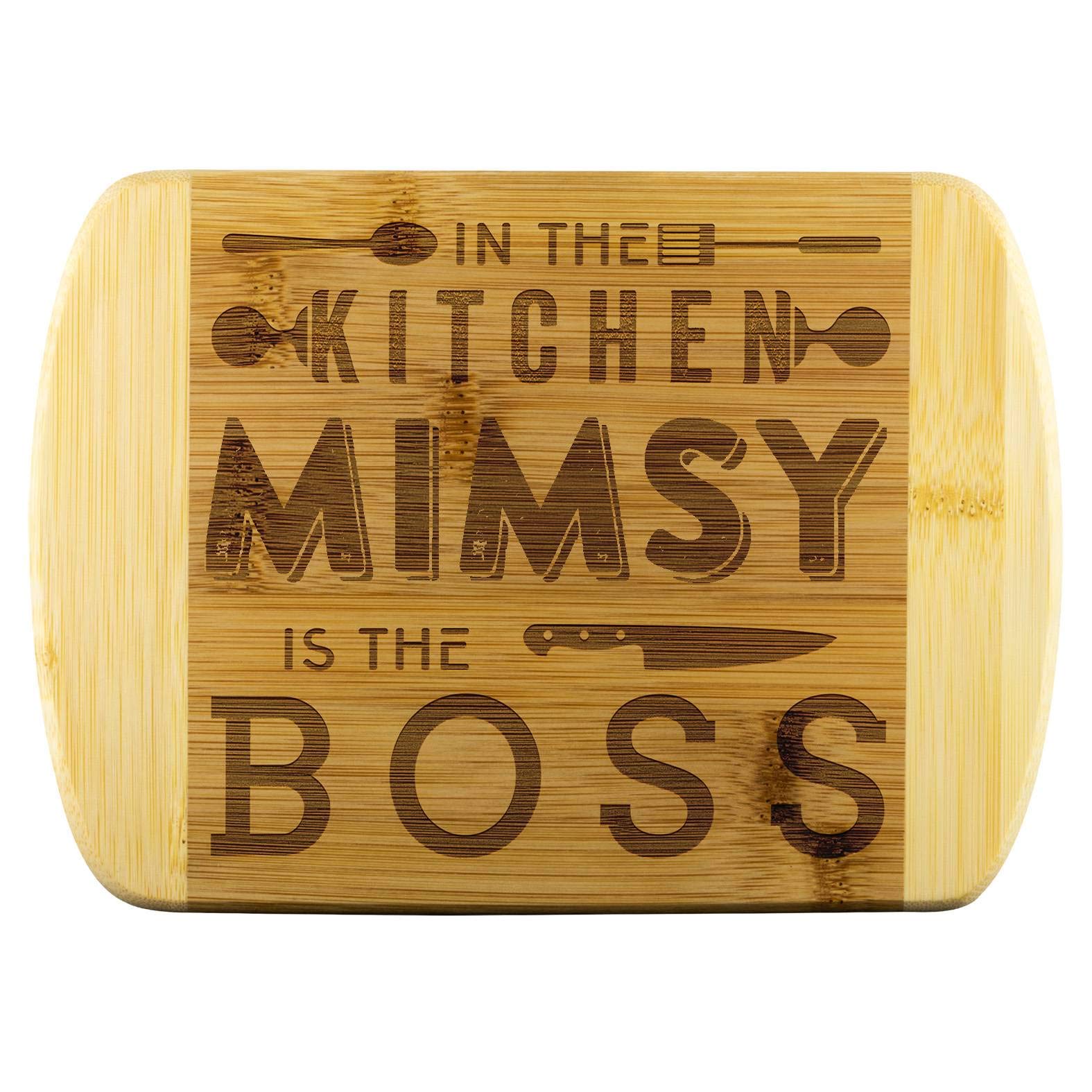 Funny Kitchen Cutting Board - Best Mother's Day Gift for Mom, Mother-in-Law, Anniversary & Housewarming - Premium Wooden Chopping Board with Humorous Quote - Perfect for Cooking, Baking & Home Decor
