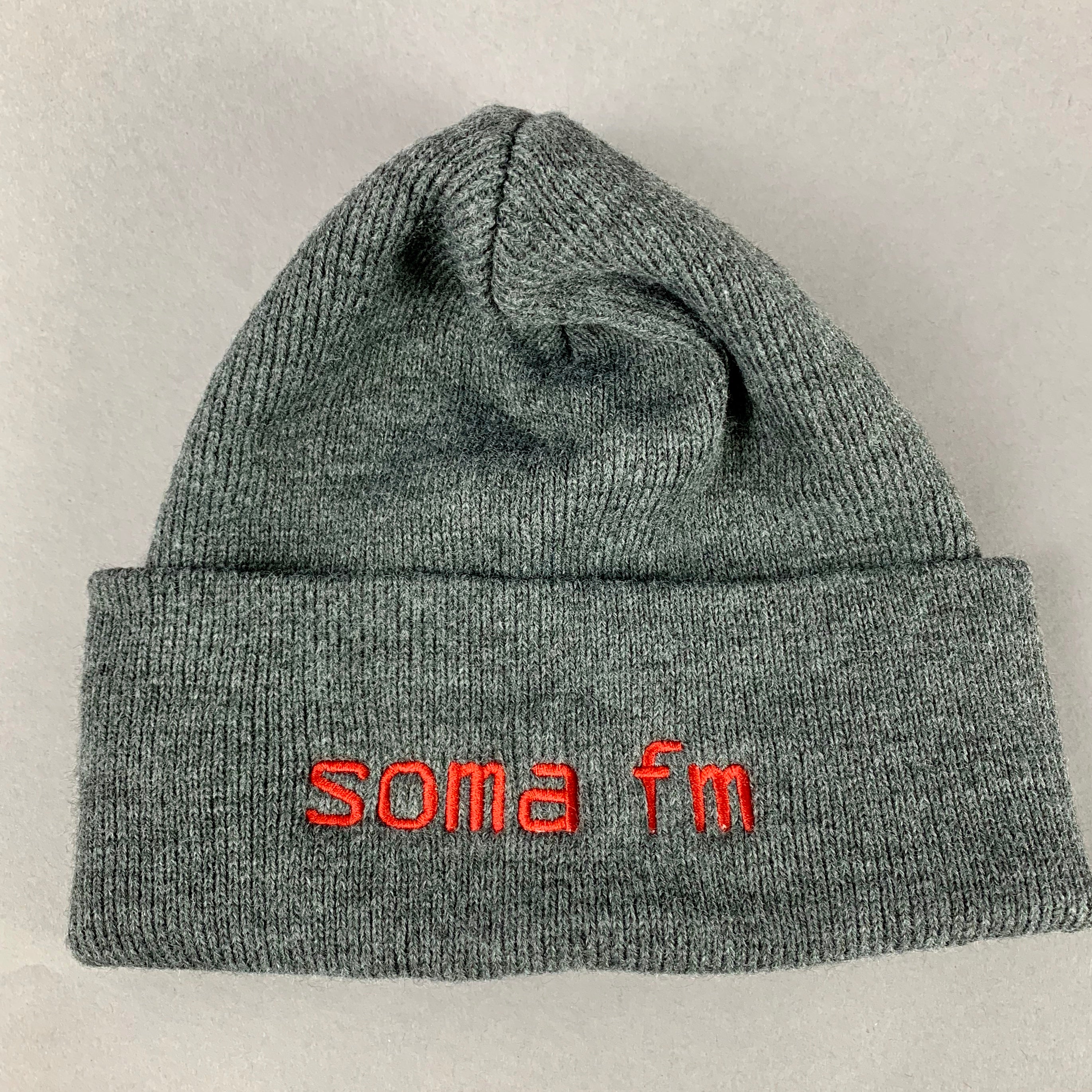 Somafm Beanie - Warm Winter Knit Hat for Men & Women - Cozy Unisex Skull Cap for Outdoor Activities, Running, Hiking, and Cold Weather