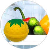 Fresh Ball Fridge Deodorizer - Eliminate Odors & Keep Food Fresh - Perfect for Refrigerators, Freezers & Lunch Boxes
