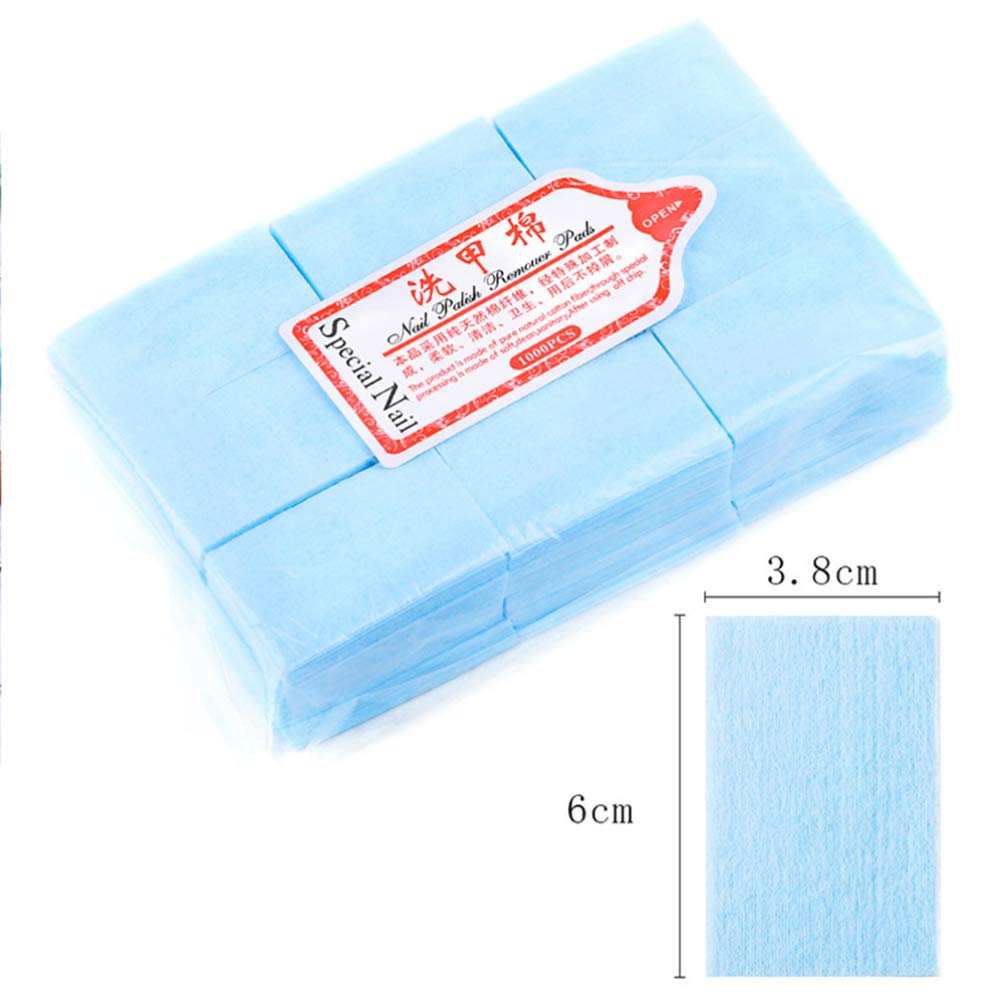 Beaupretty 600pcs Organic Cotton Facial Pads - Soft Makeup Remover Pads, Nail Polish Remover Wipes, Cosmetic Cotton Squares for Gentle Skin Care & Nail Prep | Ideal for Daily Makeup Removal, Manicures & Skincare Routine