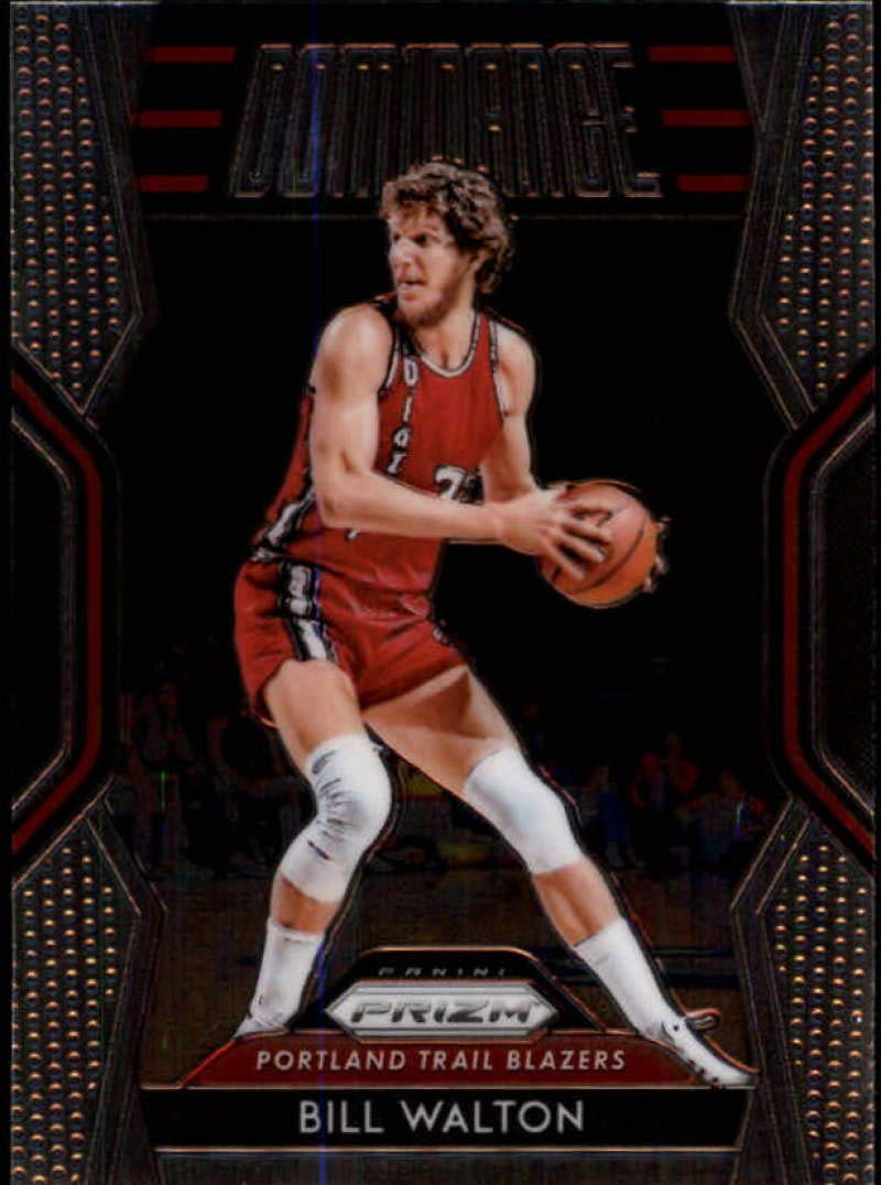 2018-19 Panini Prizm Dominance Basketball #25 Bill Walton Portland Trail Blazers NBA Trading Card - Perfect for Collectors, Fans & Sports Memorabilia Enthusiasts