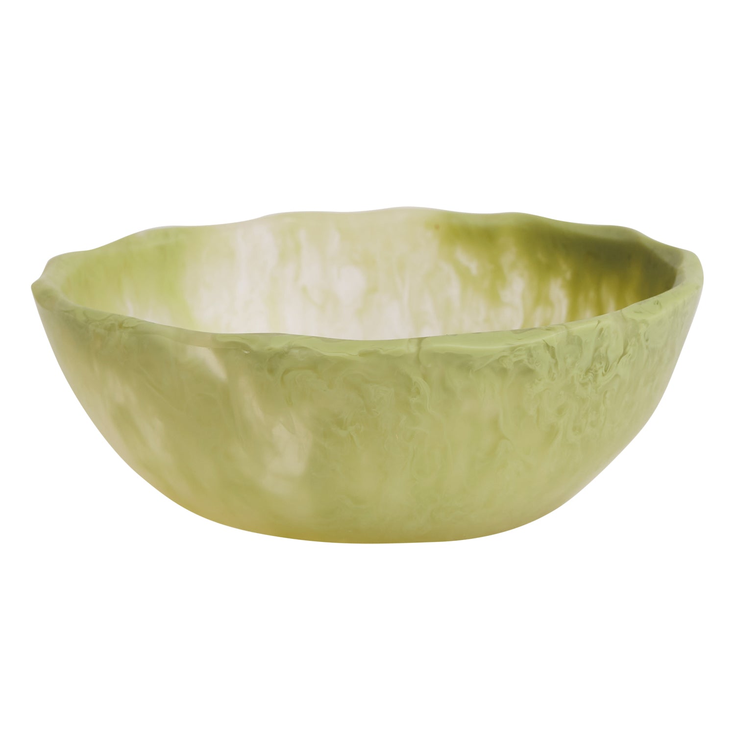 Billie Bowl - Pistachio Green Ceramic Serving Bowl for Salads, Snacks & Desserts - Perfect for Entertaining, Family Dinners & Everyday Use