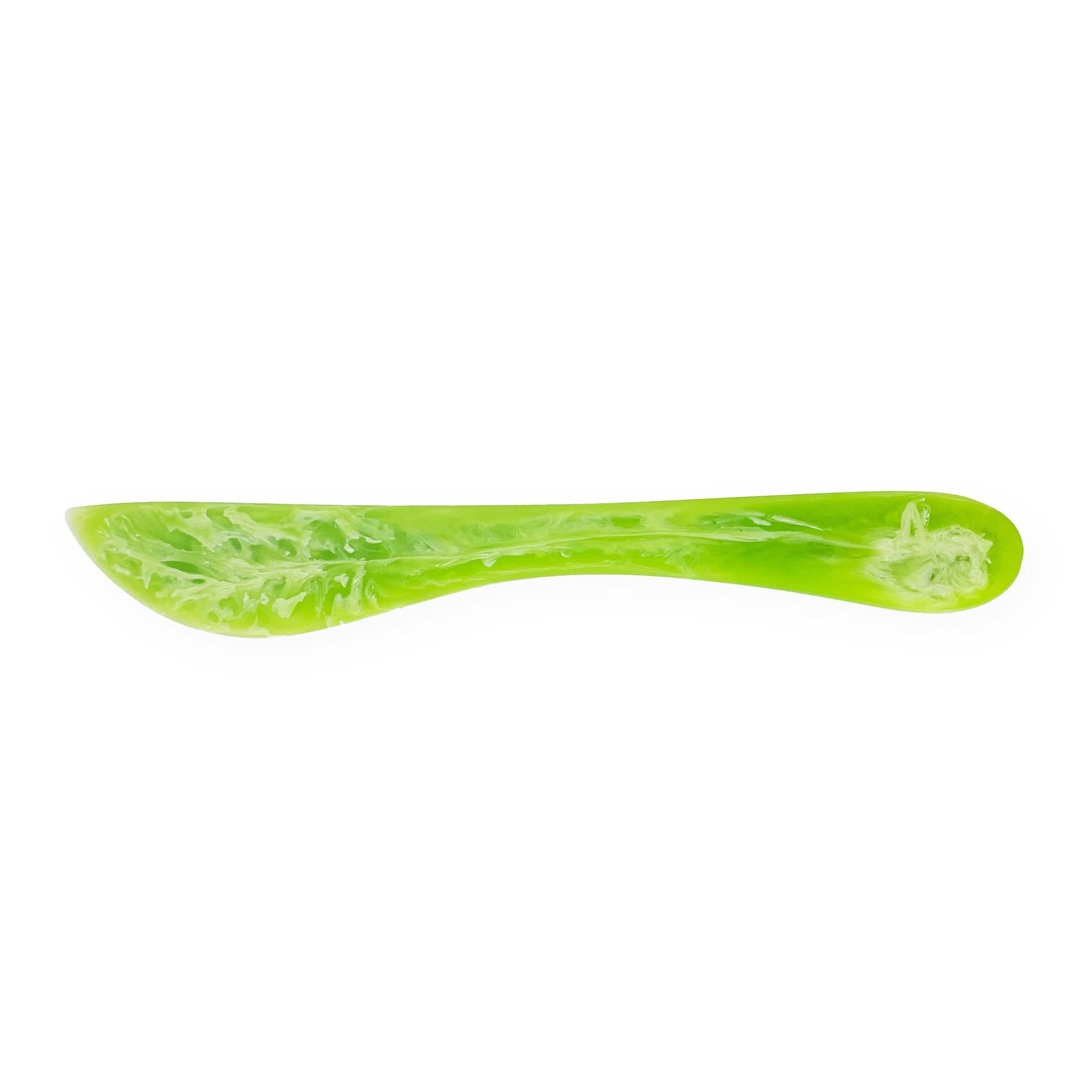 Resin Swirl Knife with Clover Design - Handcrafted Kitchen Utility Knife for Cooking, Camping & Outdoor Adventures | Perfect Gift for Chefs & Home Cooks