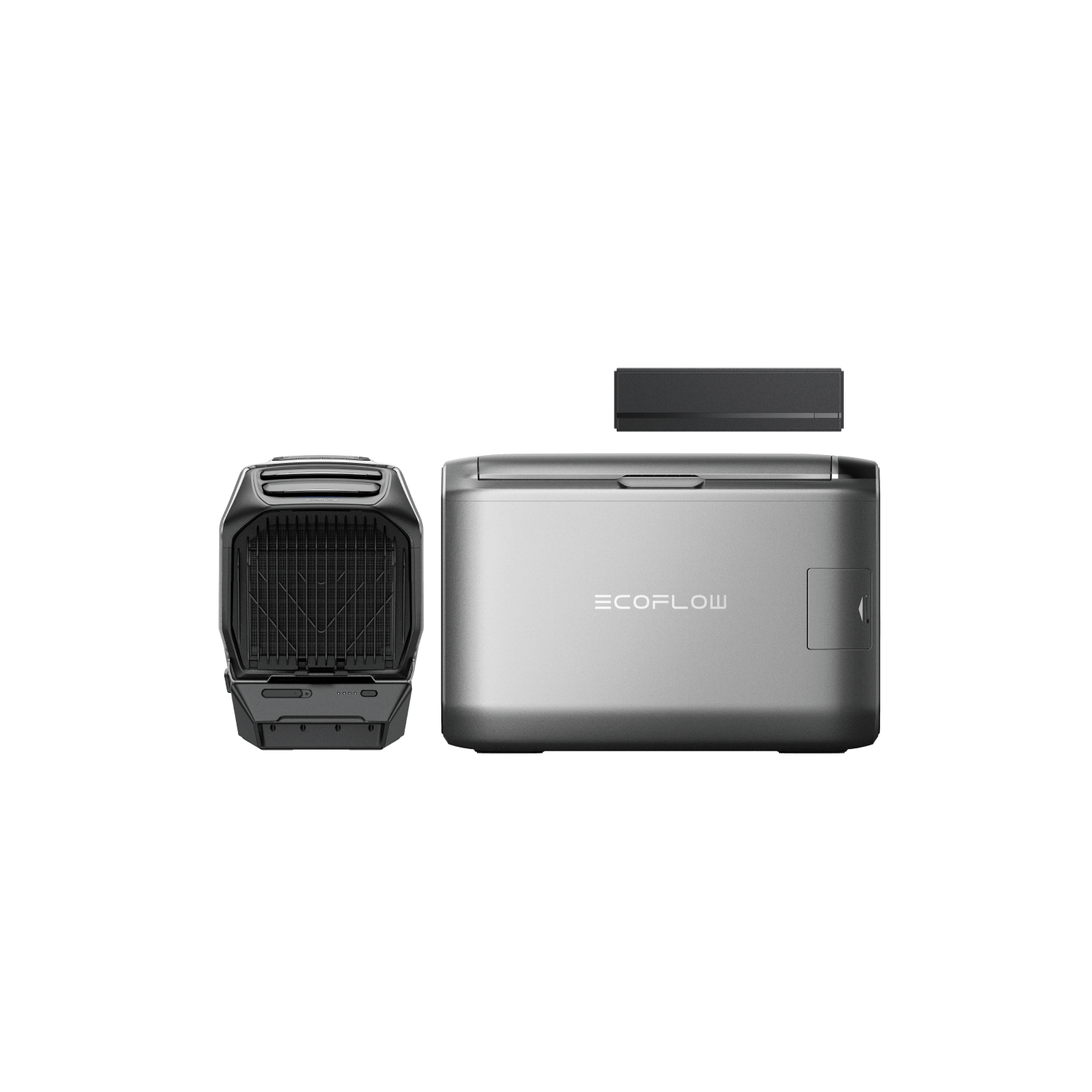 EcoFlow GLACIER Classic Portable Refrigerator & Freezer - 12V/24V DC & 110V AC, 30QT Capacity, Car Camping, RV, Outdoor Adventures, Home Backup, Emergency Use