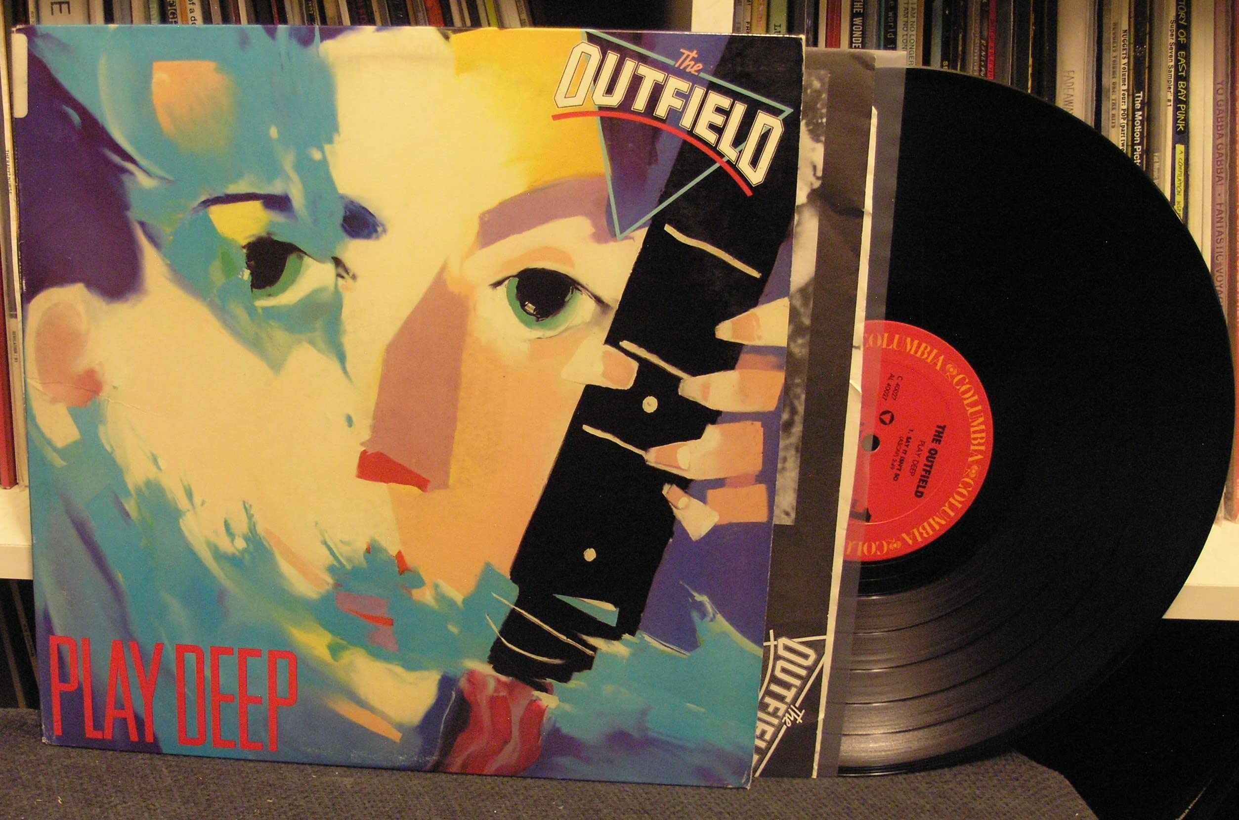 The Outfield - Play Deep Vinyl Record | Classic 80s Rock Album | Perfect for Music Collectors & Vinyl Enthusiasts | Great for Home Listening, Parties & Gifts