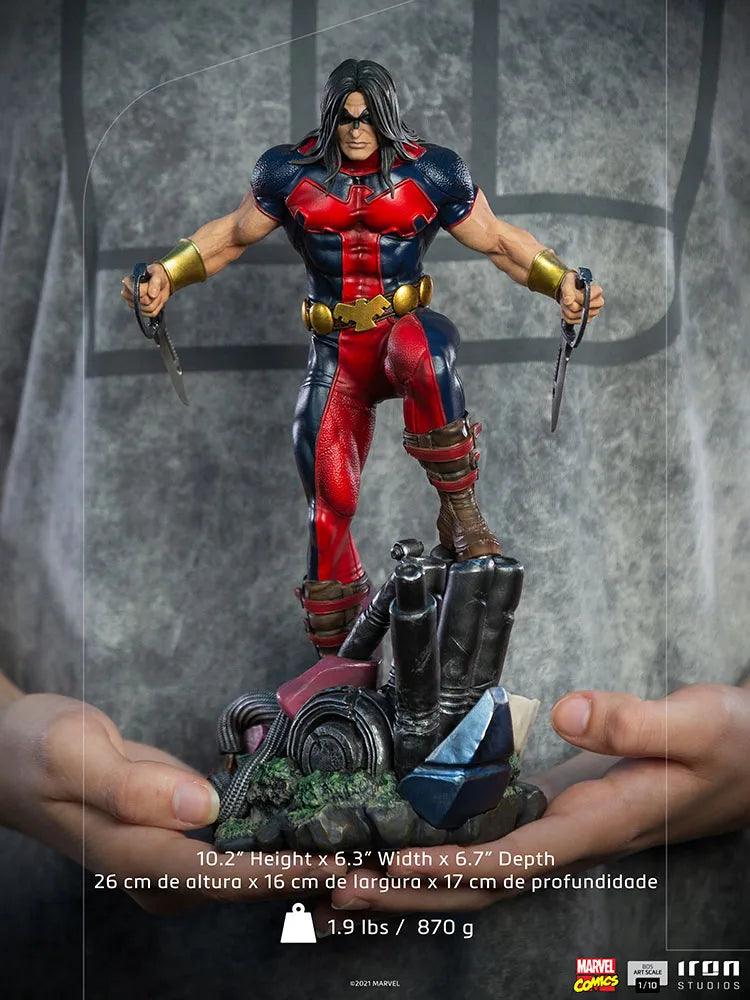 Iron Studios X-Men Warpath BDS Art Scale 1/10 Statue - Premium Collectible for Marvel Fans & Home Decor Display