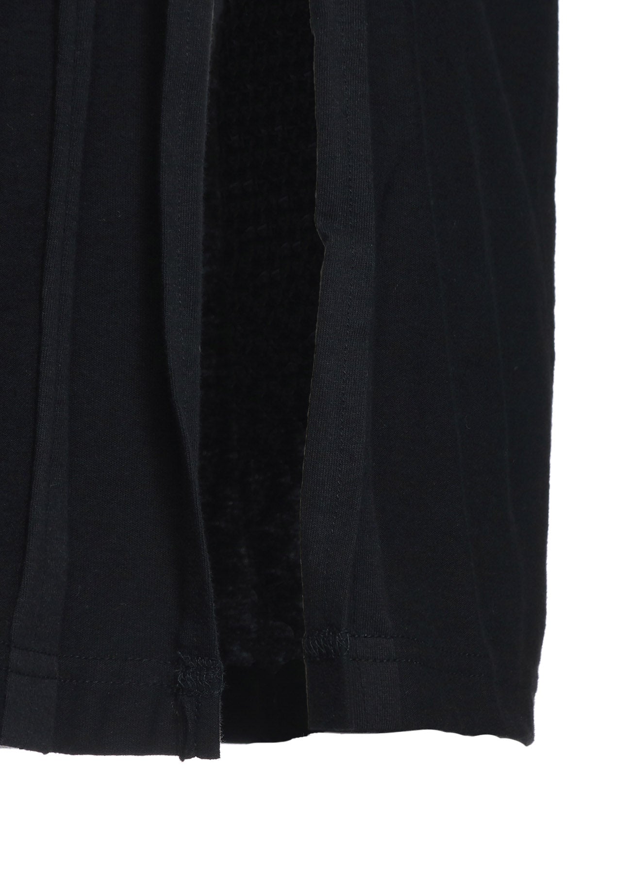 Soft Cotton Jersey Vertically Grafted Sleeveless Top with Hem Slit - Women's Casual Summer Tank Top for Beach, Travel & Everyday Wear