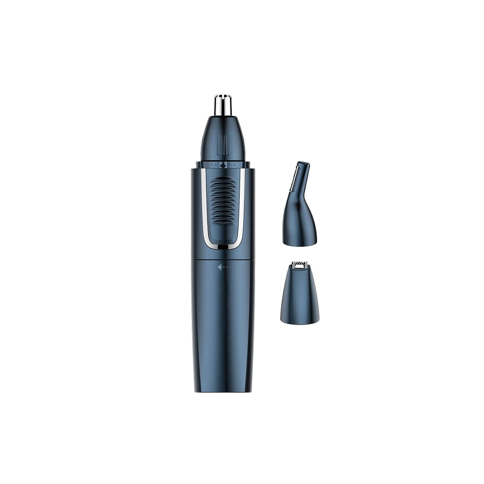 Painless Nose Hair Trimmer for Men - Electric Nose & Ear Hair Clipper with Precision Blades for Chin, Upper Lip, Eyebrow Grooming & Head Shaving - Perfect for Travel & Personal Grooming Kit