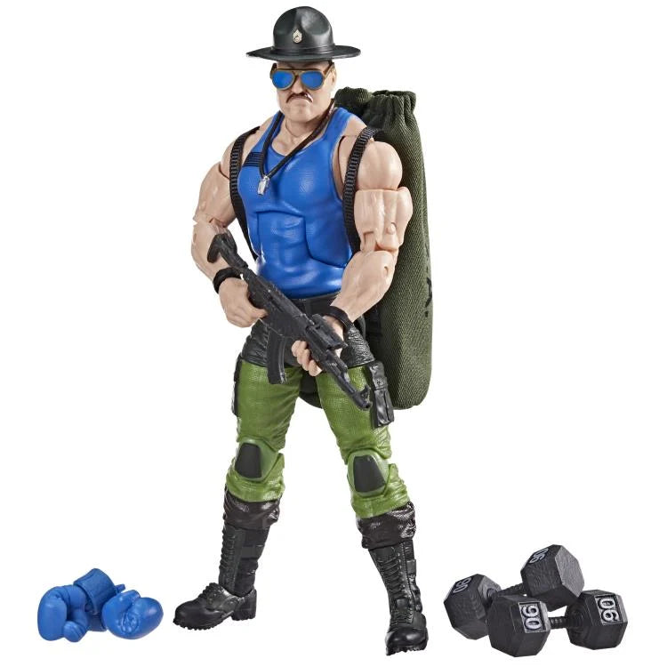 Mad Marauders Sgt. Slaughter Deluxe Action Figure - G.I. Joe Classified Series 6-Inch Collectible - Perfect for Display & Play | Military Toy for Kids & Adult Collectors