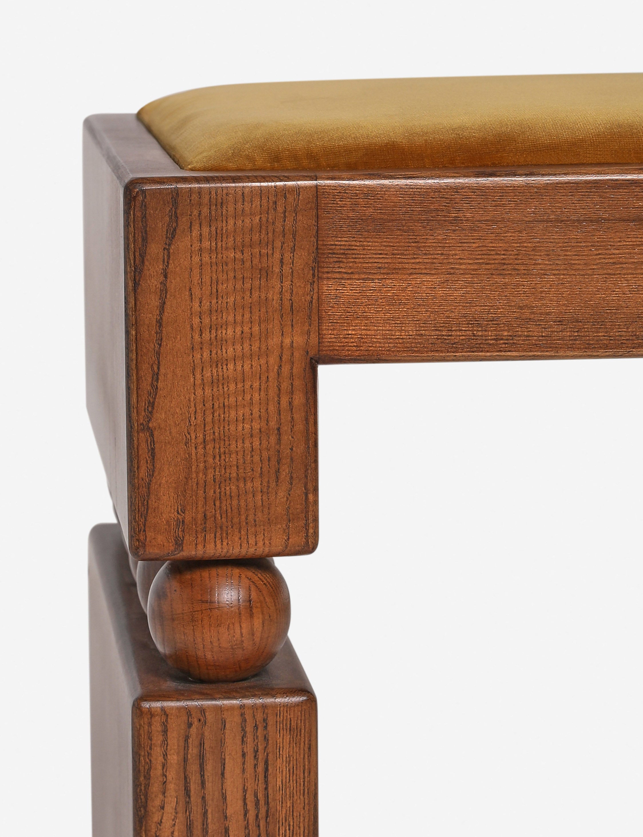 Carly Cushnie Ceiba Bench - Modern Wooden Bench for Living Room, Bedroom, or Entryway - Stylish and Functional Home Decor