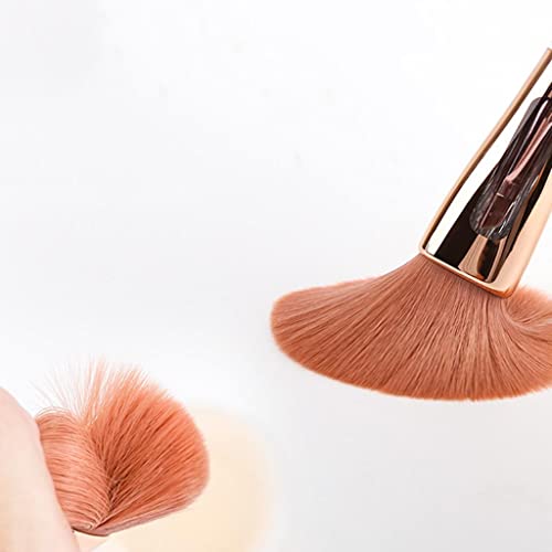 Best 4-in-1 Portable Makeup Brush Set for Foundation, Cream & Powder - Perfect for Travel, On-the-Go Touch Ups & Professional Blending