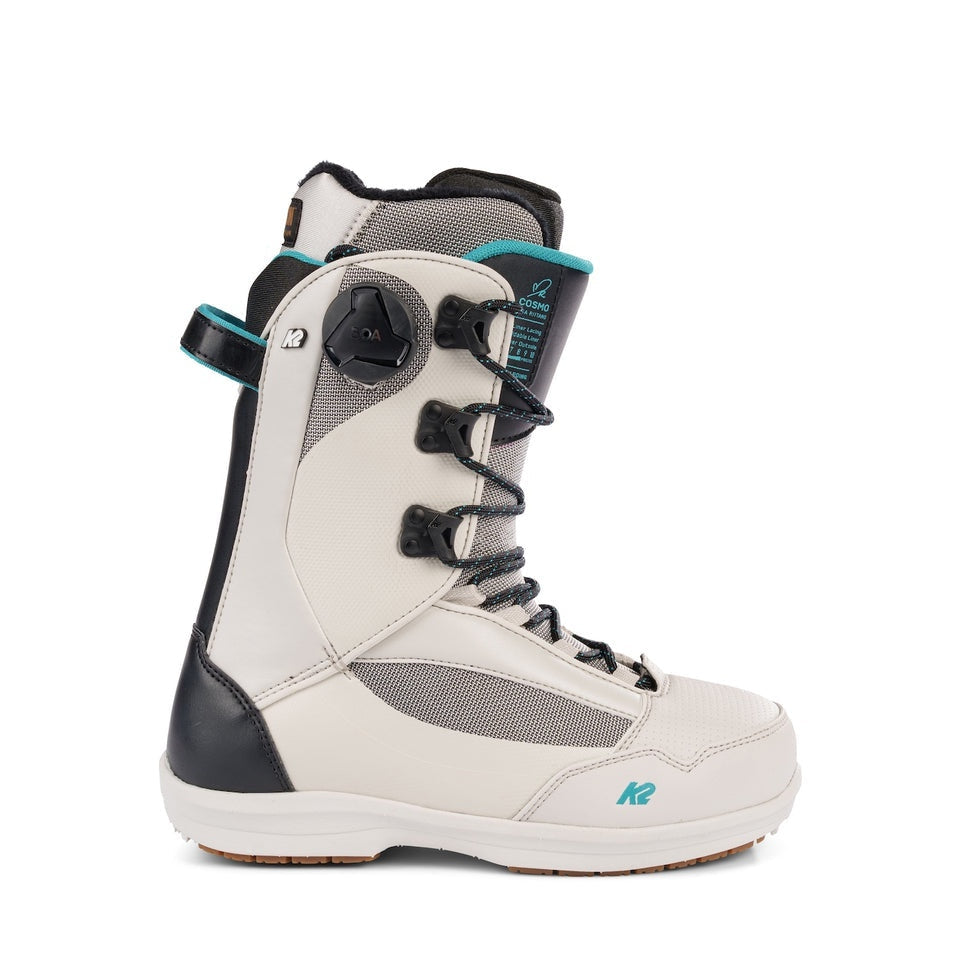 K2 2023 COSMO Women's Snowboard Boots - Lightweight & Comfortable for All-Mountain Riding | Perfect for Freestyle & Park Snowboarding