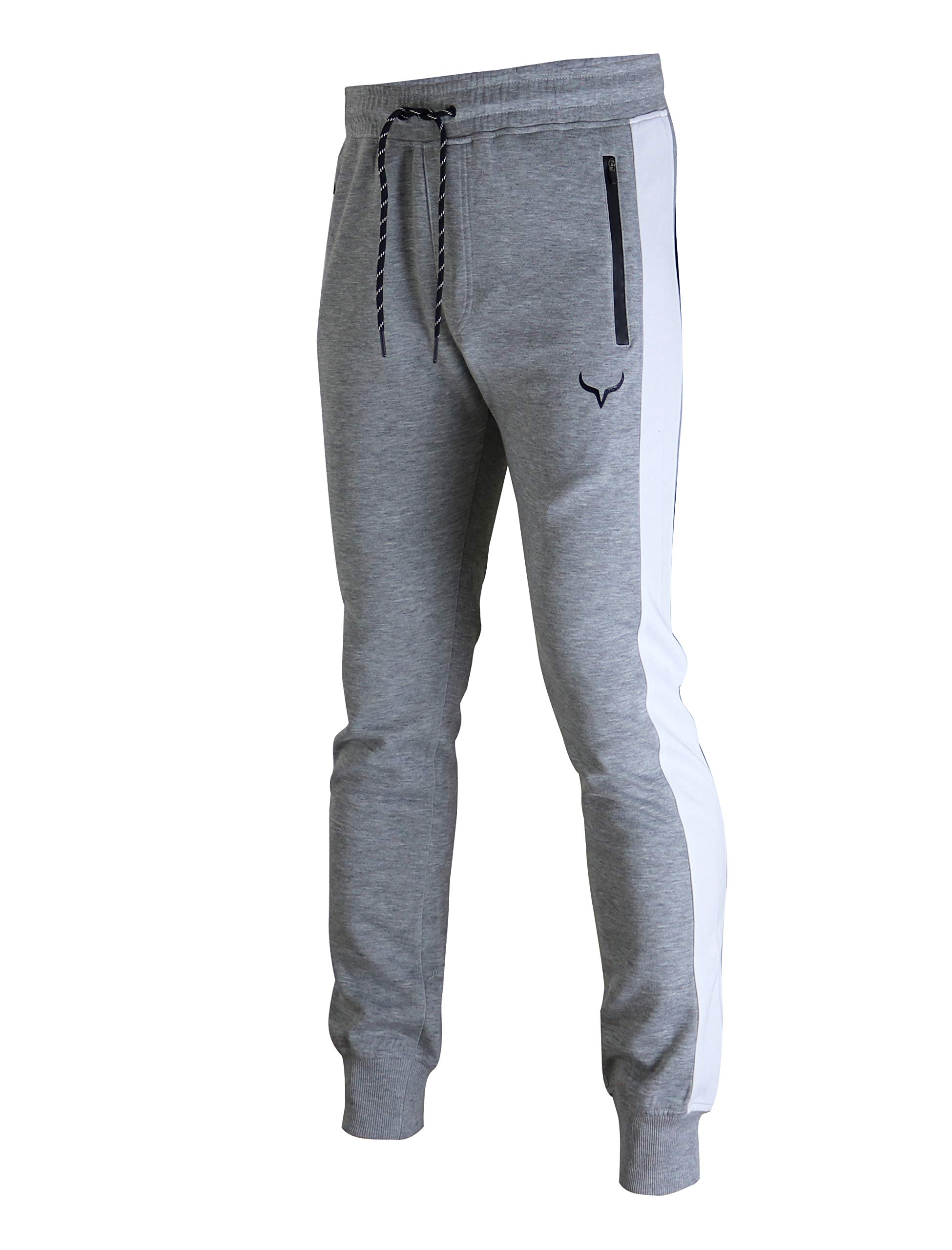 SCREENSHOT Men's Spandex Fleece Jogger Pants - Athletic Workout Gym Sweatpants for Running, Training & Casual Wear | Comfortable & Stretchy Fitness Pants for Men