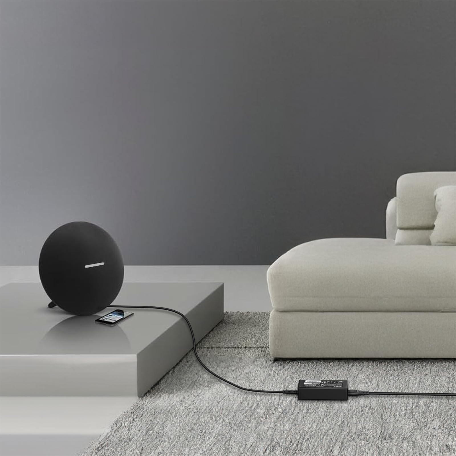 Harman Kardon Onyx Studio 8/7/6/5/4/3/2/1 Wireless Speaker Charger - 19V 38W AC Fast Charging Power Adapter Replacement | Compatible with All Onyx Studio Models | Perfect for Home, Office & Outdoor Use