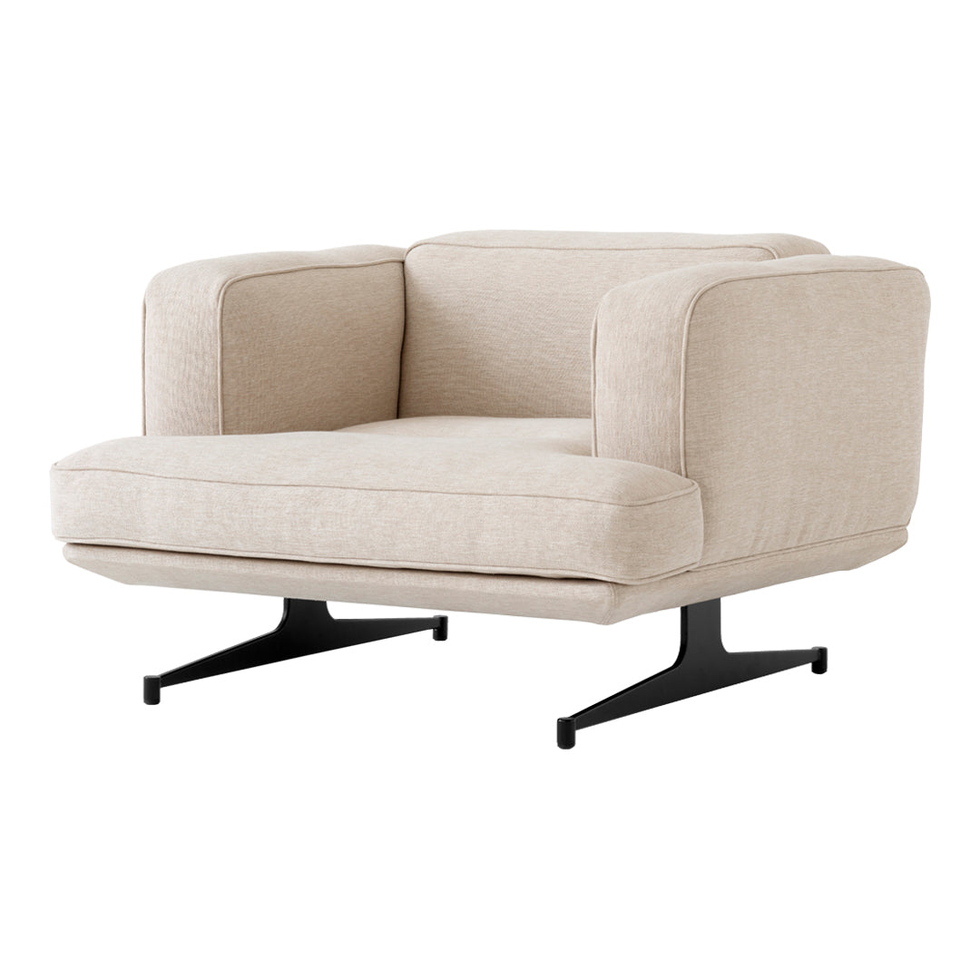 Comfortable Inland Lounge Chair for Living Room, Patio & Outdoor Relaxation - Modern Accent Chair with Soft Cushions for Home Decor
