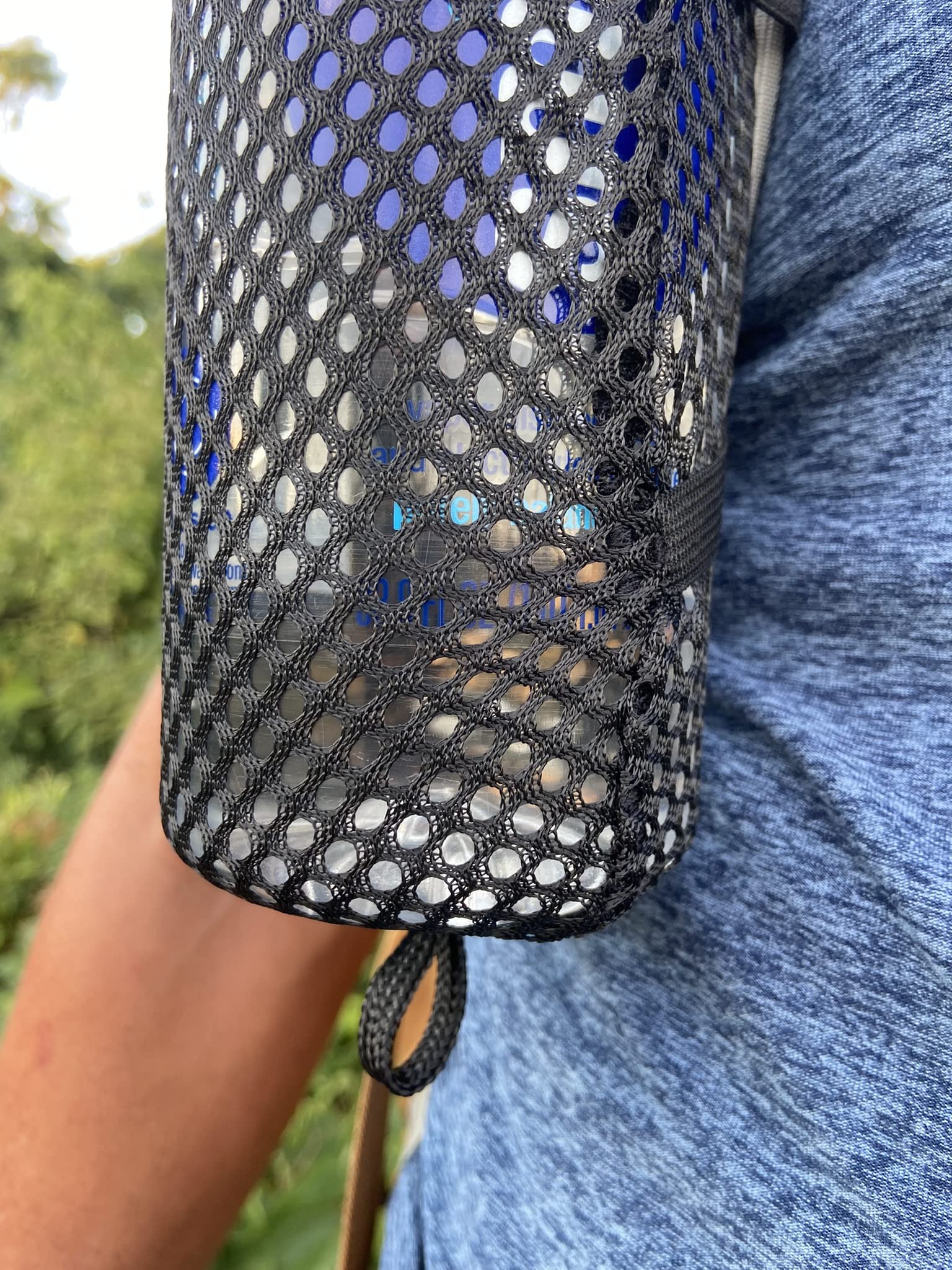 Adjustable Backpack Shoulder Strap Water Bottle Holder - Hands-Free Hydration for Hiking, Running & Travel - Fits Most Standard Water Bottles