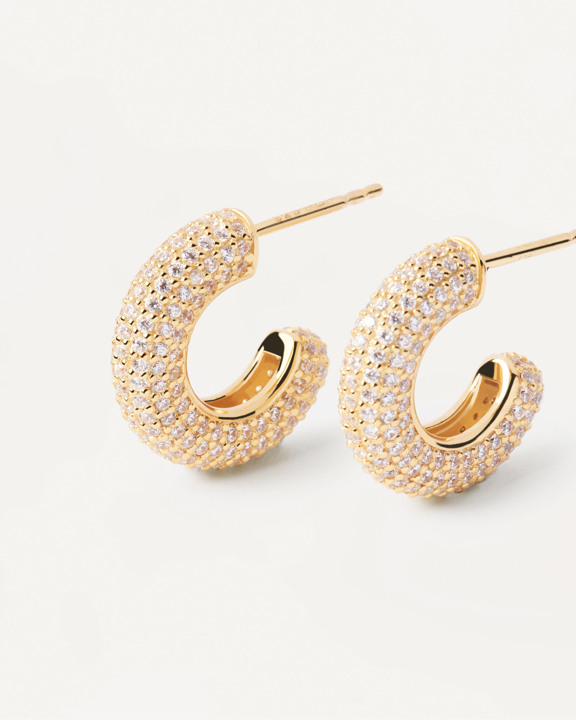 King Gold Earrings for Women - 14K Solid Gold Hoop Earrings - Elegant & Hypoallergenic Jewelry for Parties, Weddings & Everyday Wear