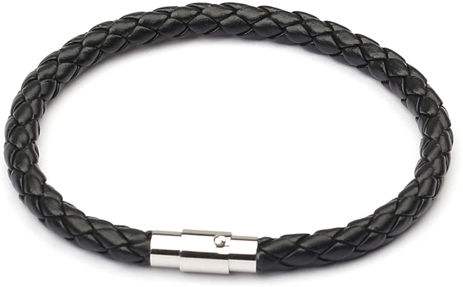 Braided Leather Bracelets for Men - Personalized Durable Bangle Bracelets, Fashionable Handmade Leather Cuff for Gifts, Daily Wear & Outdoor Activities