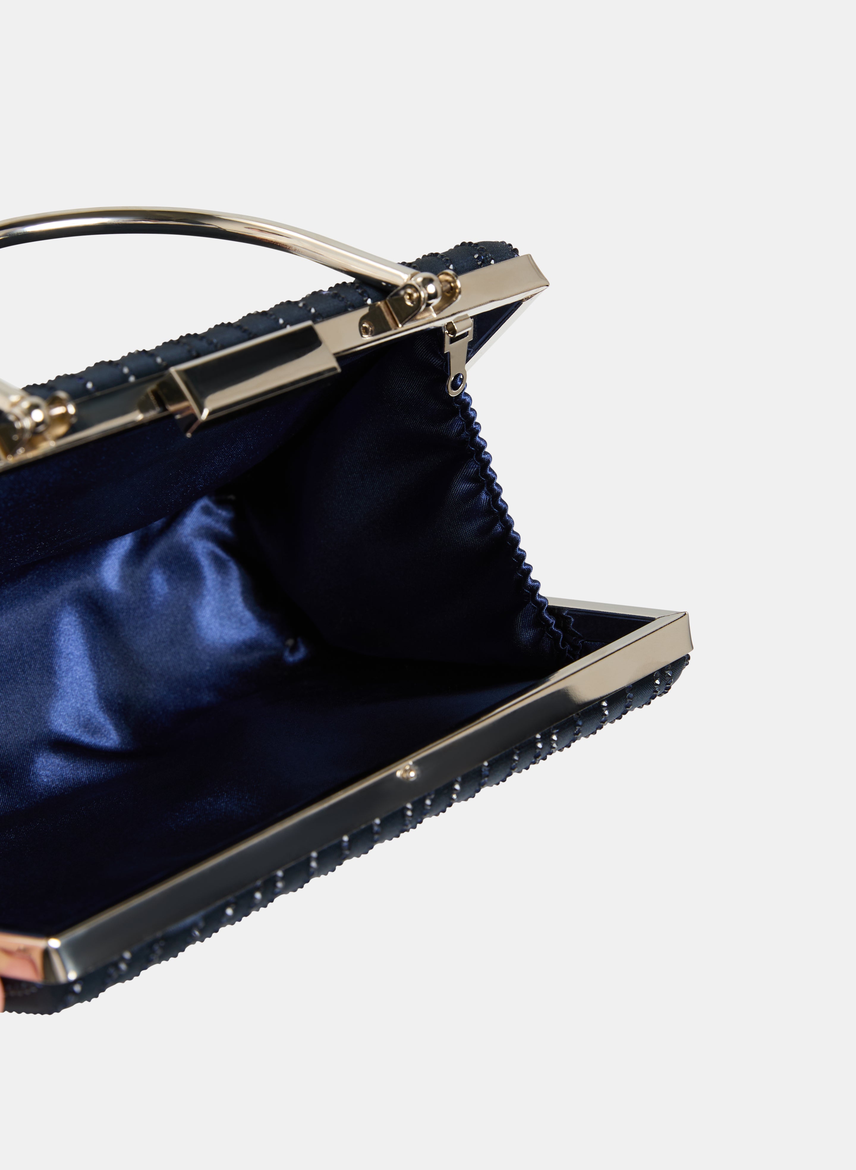 Elegant Crystal Swirl Clutch Purse for Women - Sparkling Evening Bag for Parties, Weddings & Special Occasions