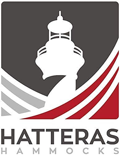 Hatteras Hammocks Cast Slate Sunbrella Tufted Single Swing - 300 LB Weight Capacity, Handcrafted in USA - Perfect for Indoor, Outdoor, Patio, Garden & Backyard Relaxation