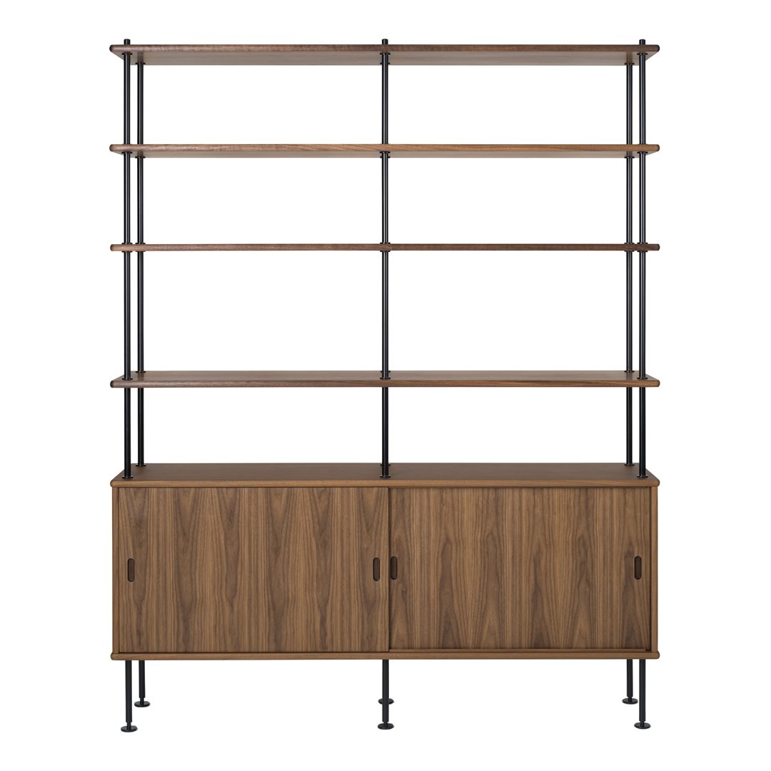 BM0253 Modular Shelving System - Versatile Storage Solution for Home & Office Organization - Perfect for Living Rooms, Bedrooms, and Workspaces