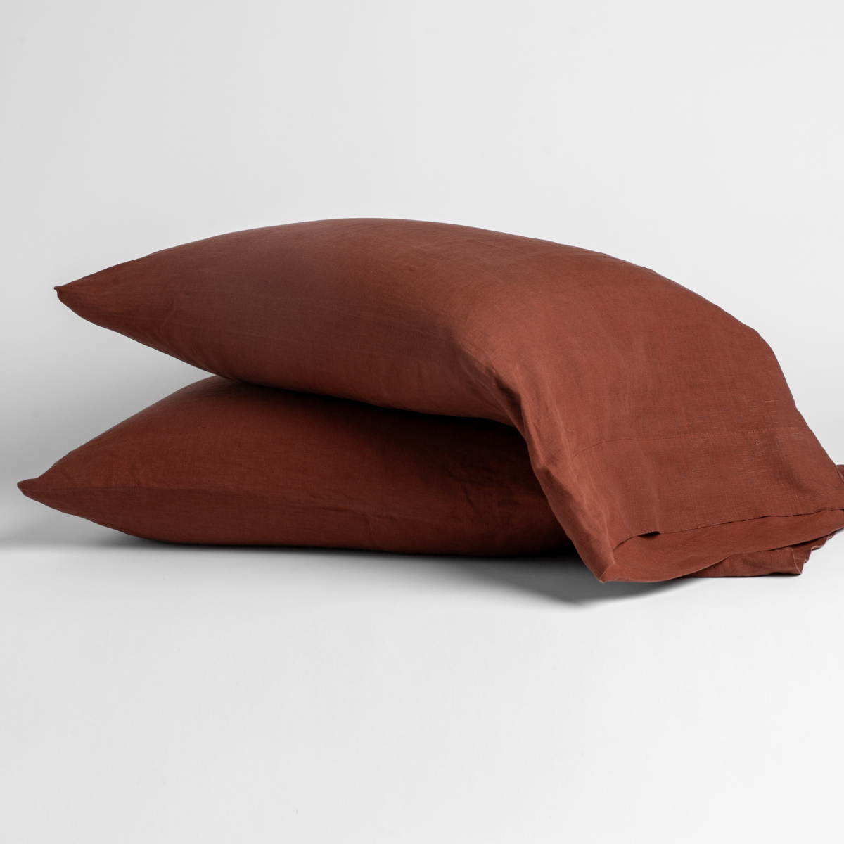 Premium 100% Linen Standard Pillowcase (Single) - Breathable & Hypoallergenic Bedding for Hot Sleepers & Sensitive Skin - Perfect for Home, Hotel, or Travel Use