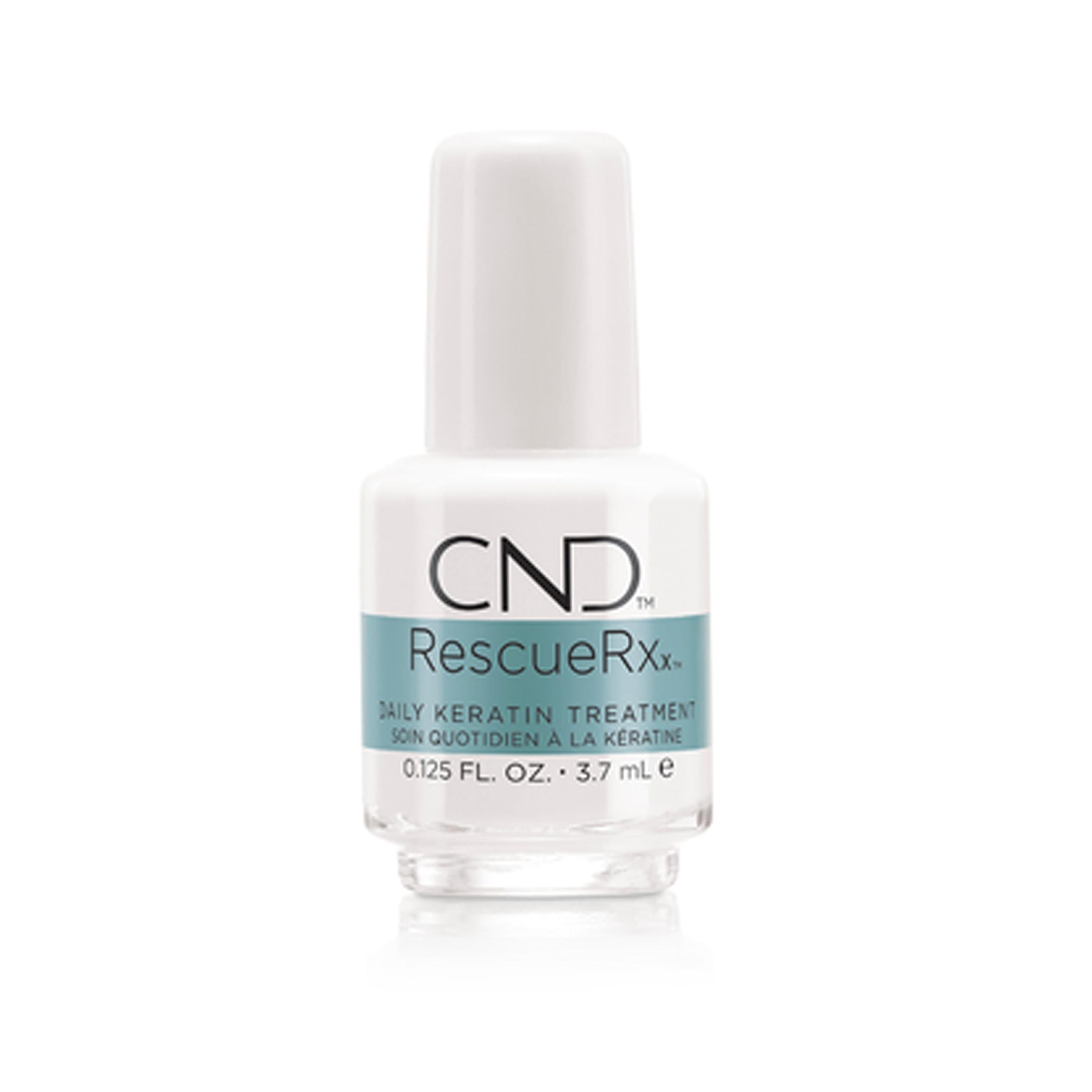CND Rescue RXX Nail Treatment 0.125 oz - Strengthens & Repairs Damaged Nails - Perfect for Salon & Home Nail Care