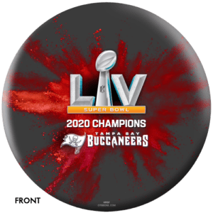 NFL Tampa Bay Buccaneers Super Bowl LV Champions Bowling Ball - Perfect for Game Day Parties & Sports Fan Collectibles