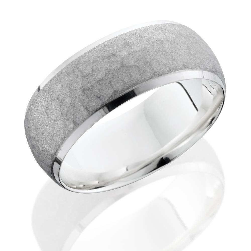 950 Platinum 7mm Hammered Men's Wedding Band Ring - Durable & Comfortable for Everyday Wear, Perfect for Engagement, Wedding & Anniversary Gifts