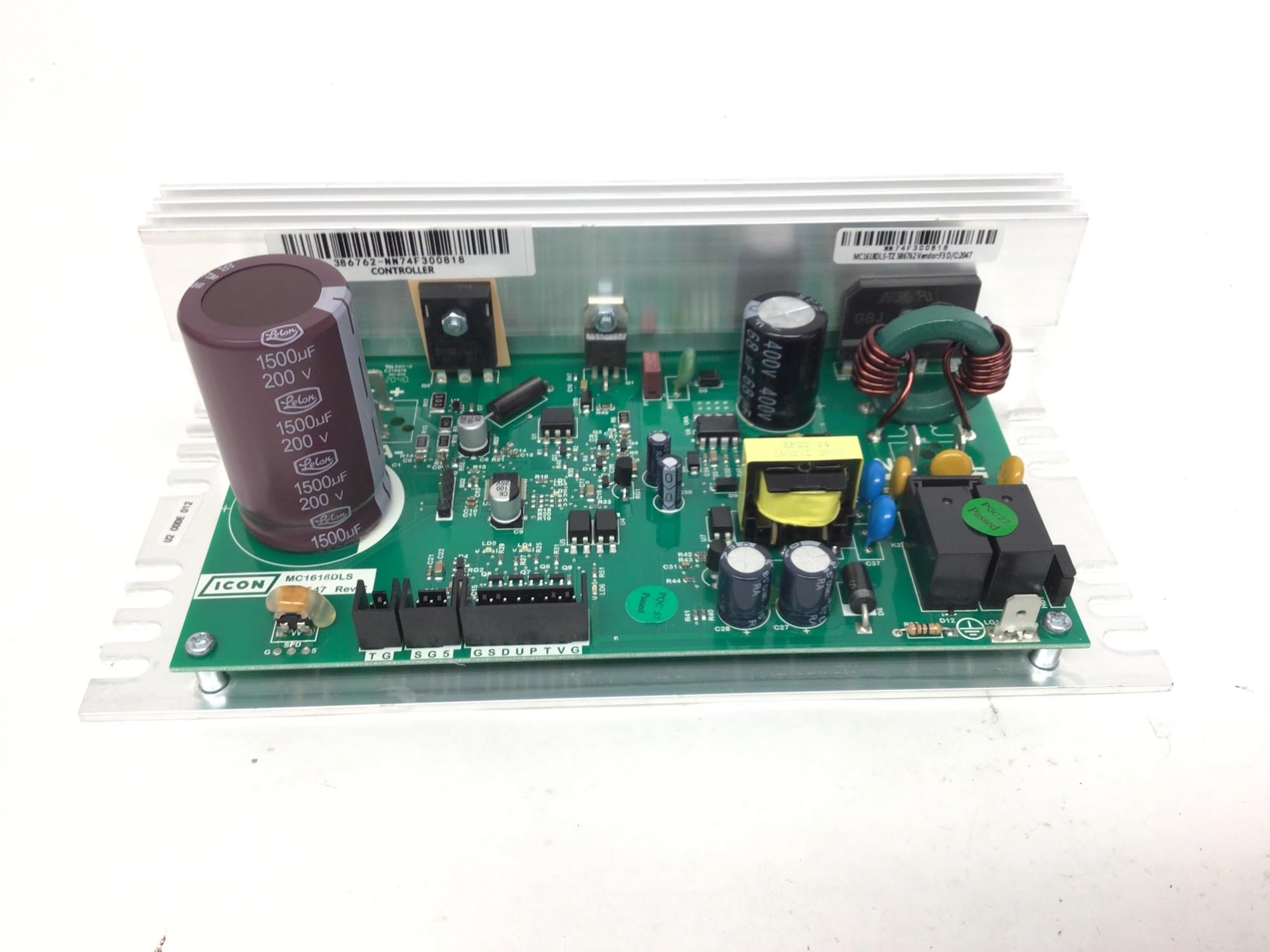 Original Treadmill Motor Control Board 396416 - Compatible with C 700 T 6.5 S Treadmill Models | Replacement Part for Smooth Treadmill Operation & Home Gym Maintenance