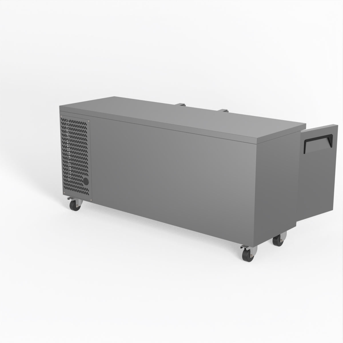 Commercial Refrigerator - 3 Door Under Counter Fridge 600mm Depth for Restaurants, Bars & Catering Businesses