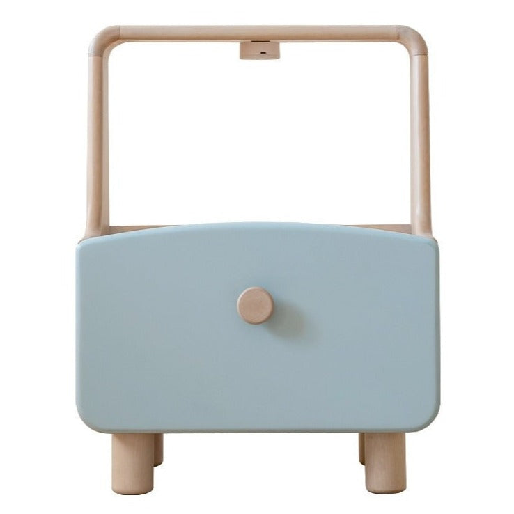17.3x13.8x22.6 inch / 44x35x57.5 сm / Blue Color / Birch Nightstand