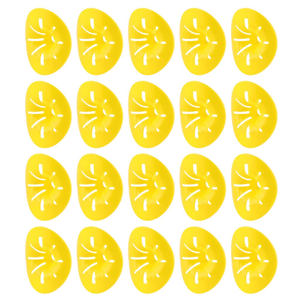 20PCS Bee Funnel Plastic Flower Shaped Mini Bee Funnel for Wasps - Garden Beekeeping Tools for Honey Harvesting & Pollination (Bee-Friendly Design)