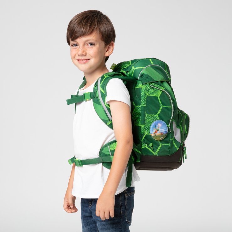Ergobag School Backpack Set - 6 Piece StrikeBear Design for Kids & Teens | Durable, Lightweight & Comfortable for School, Travel & Outdoor Activities