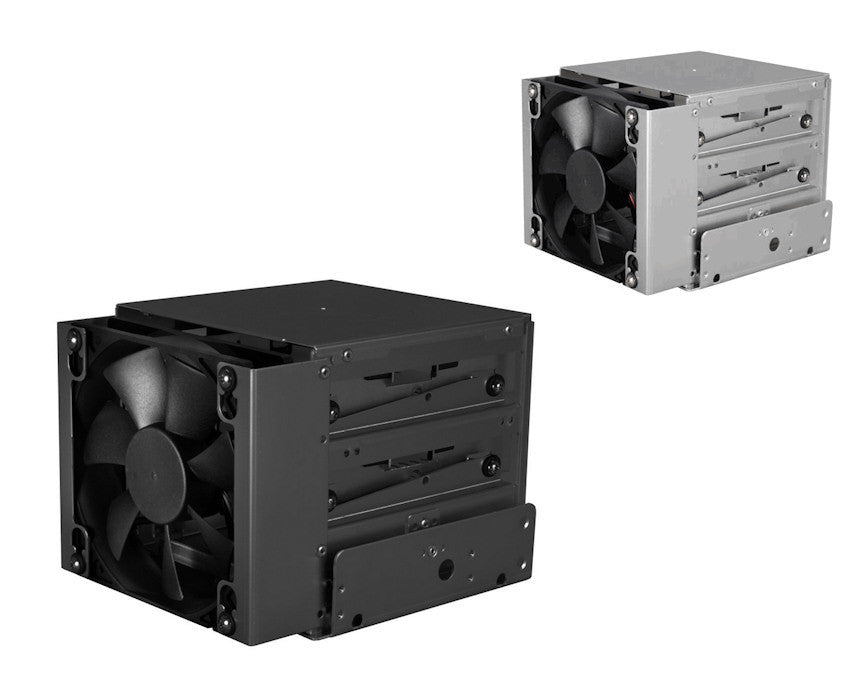 Lian Li EX-332N(X) Anti-Vibration HDD Internal Rack Mount Kit - Secure Hard Drive Installation for PC Builds & Server Racks
