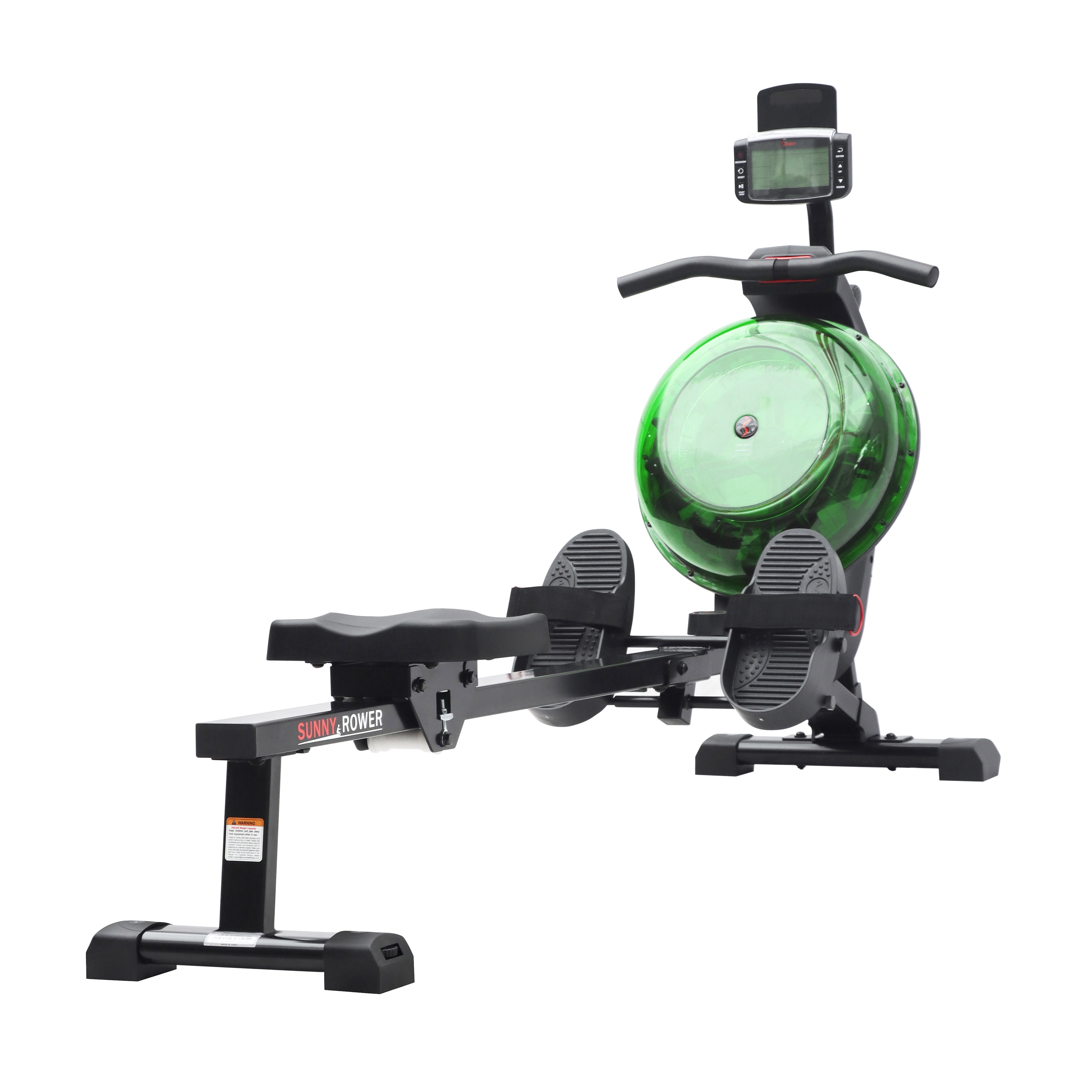 Hydro + Dual Resistance Smart Magnetic Water Rowing Machine for Home Gym - Full Body Workout Equipment with LCD Display & Bluetooth Connectivity - Perfect for Cardio, Strength Training and Indoor Fitness