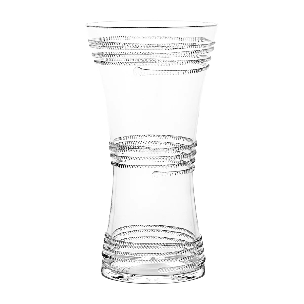 Juliska Ella Corset Vase - Handcrafted Ceramic Floral Vase for Home Decor, Wedding Centerpieces & Tabletop Arrangements