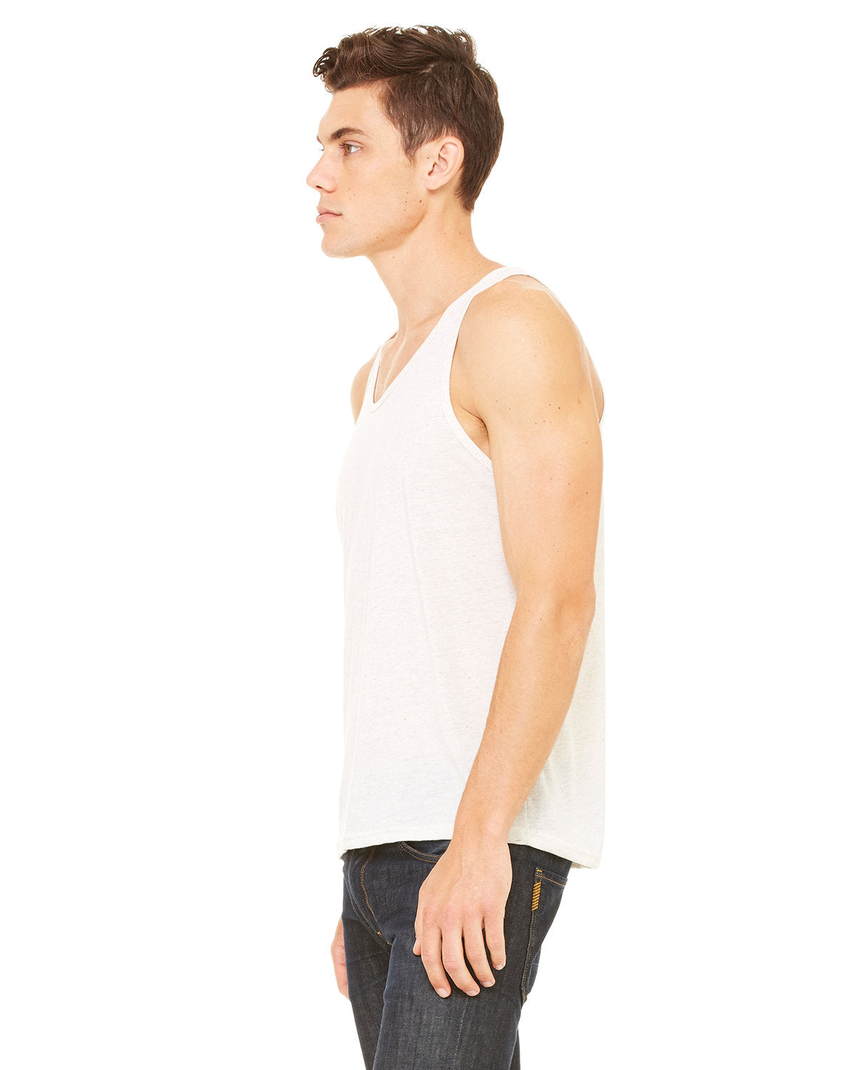 Bella + Canvas 3480 Unisex Jersey Tank Top - Soft Cotton Spaghetti Strap Casual Wear for Men & Women - Perfect for Summer, Gym, Layering & Everyday Comfort
