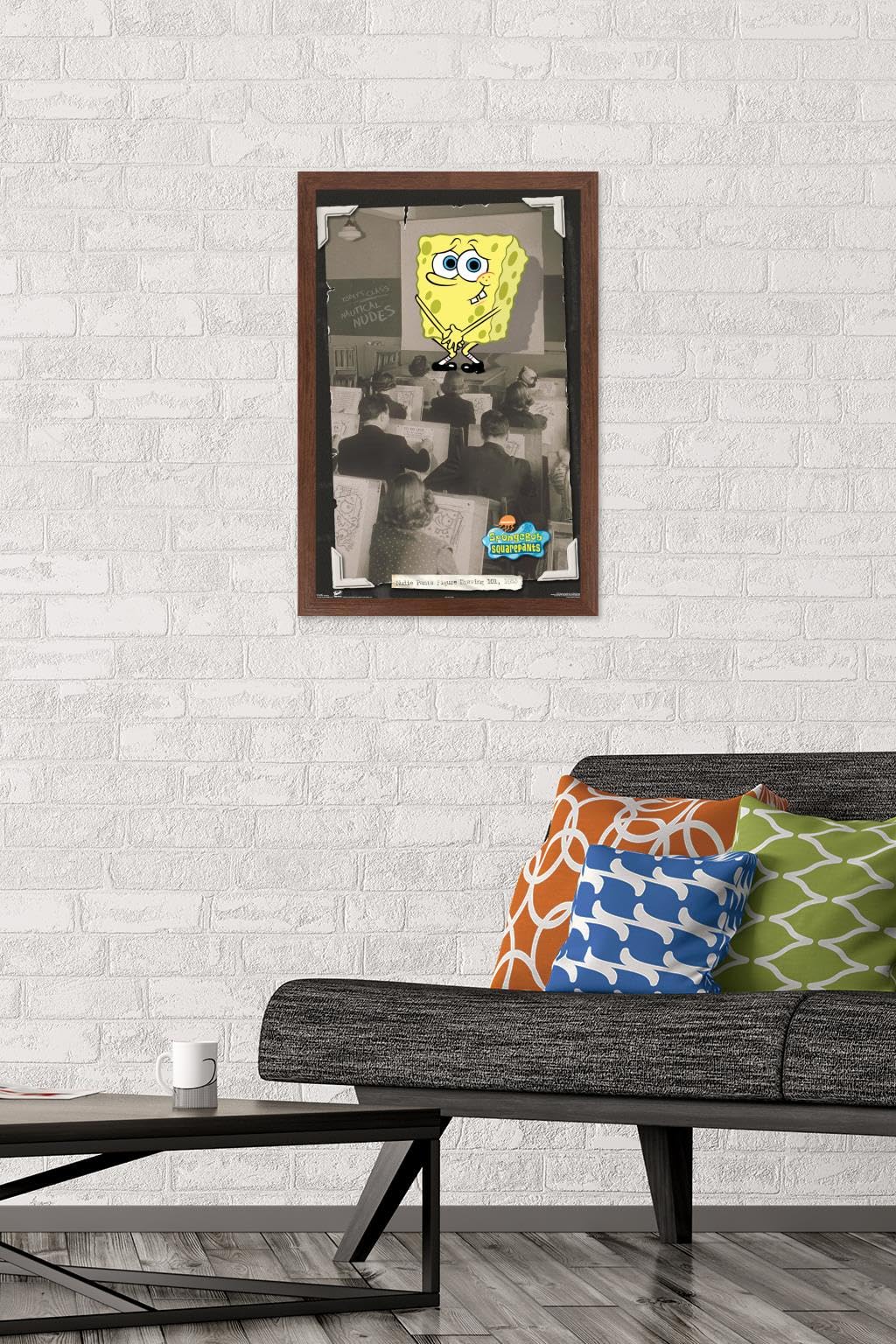 Trends International Nickelodeon SpongeBob SquarePants Framed Wall Poster - 14.725