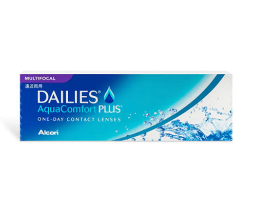 DAILIES AquaComfort Plus Multifocal Contact Lenses (30 Pack) - Monthly Disposable for Presbyopia, Dry Eyes & All-Day Comfort - Perfect for Work, Reading & Outdoor Activities