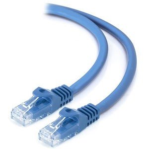 Alogic Blue CAT5e Ethernet Cable 1m (3.3ft) - High-Speed 1Gbps RJ45 Patch Cable with Gold Plated Connectors, 24AWG for Router, Modem, PC, Gaming & Home Office Networking