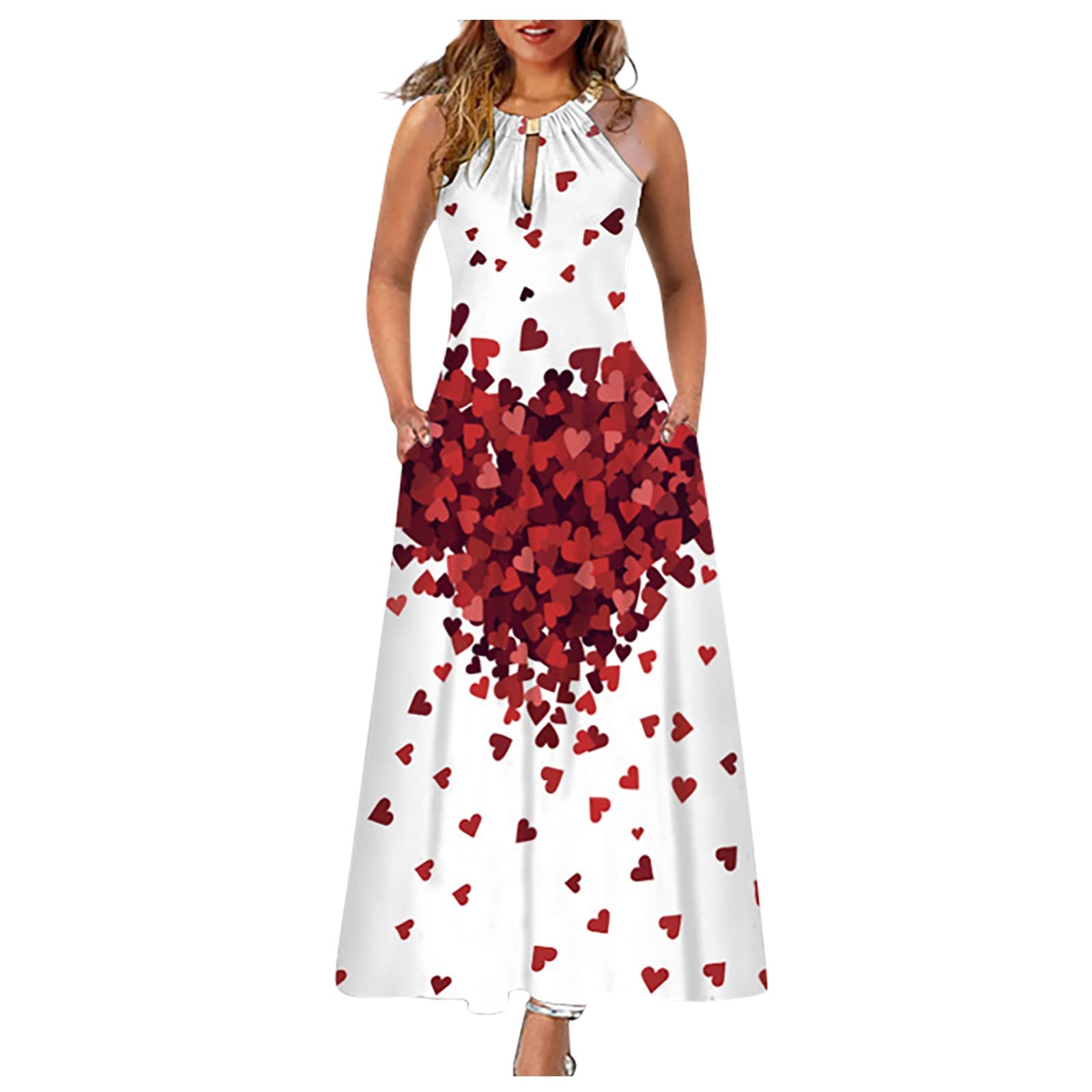 YDKZYMD Women's Summer Casual Short Sleeve Empire Waist Dress with Jacket - Flowy Party Dress for Festive Occasions, Beach Vacations & Date Nights